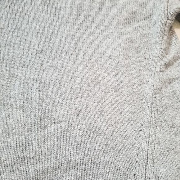 J Crew Wool Blend Oversized Pullover Grey Tunic Sweater Size XS - Picture 6 of 6